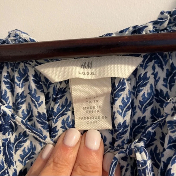 Top short sleeves 18 blue H&M - Picture 3 of 4